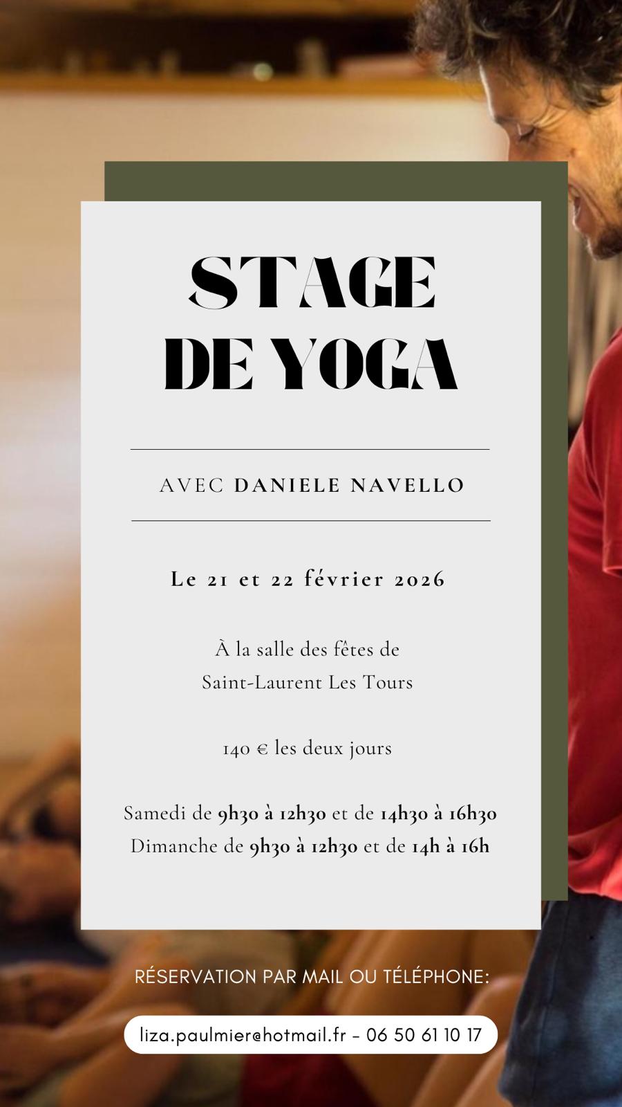 flyer atelier de yoga